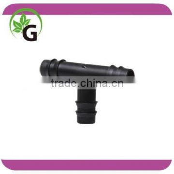 irrigation barbed tee 16mm for drip tube or PE pipe