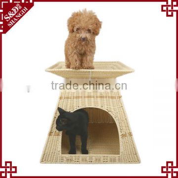 S&D eco-friendly natural water hyacinth pet basket cat house,dog bed