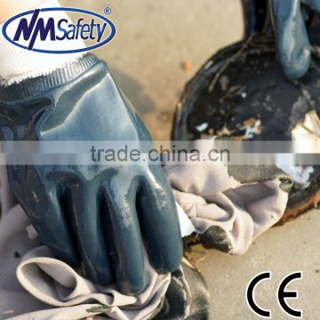 NMSAFETY winter protective anti oil and water industrial nitrile gloves