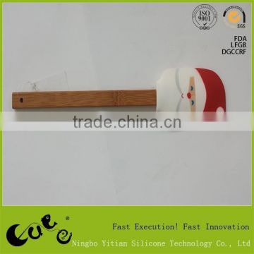 Christmas Santa Claus silicone spatula/scraper