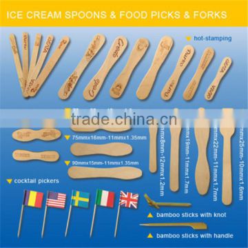 Factory Price Wooden Ice Cream Stick From Wood Factory