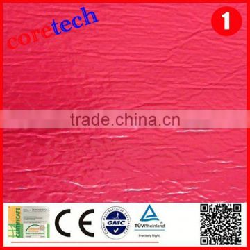 Hot sale Durable printed leather fabric factory