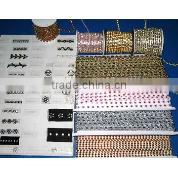 Acrylic Stone Chains, Crystal Stone Chains