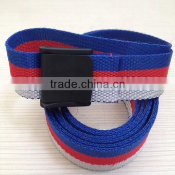 1 inch webbing belt with plastic buckle