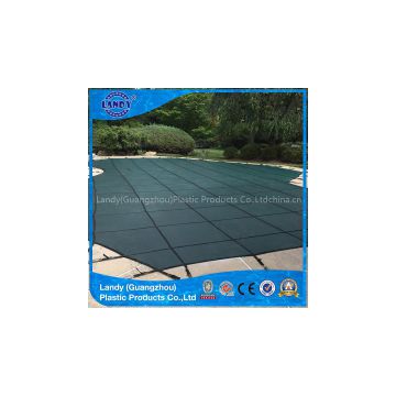 green safety cover for inground pool