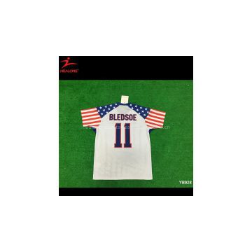 Full Sublimation Customized Any Logo Football Rugby Jersey Shirts