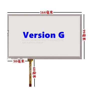7 inch 164mm*99mm Touchscsreen AT070TN94 90 92 HSD070IDW1 D00 E11 touch screen panel handwriting Digitizer Glass sensor