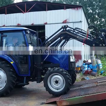 48HP 4wd tractor with front end loader implements