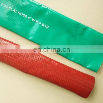 Durable long-lasting soft PVC layflat water hose