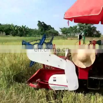 walking tractor mini harvester/paddy rice reaper and bundler