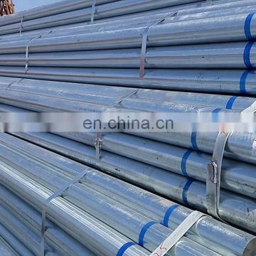 Astm A53 HDG Round Steel pipe Galvanized 150mm Diameter GI Pipe