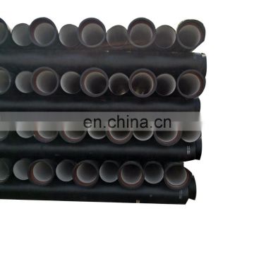 ISO4422 black cast iron pipe for different projetcs