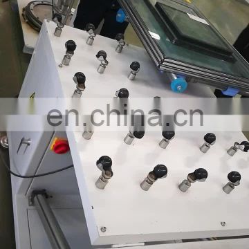Two component coating machine for double glazing glass making machine