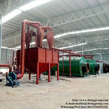 Practical fully small waste tyre pyrolysis machine that can convert tyre into fuel oil plant with high profits