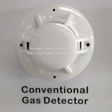 Ceiling mounted  4 wire gas detector with relay output DC24v powered LPG gas alarm sensor