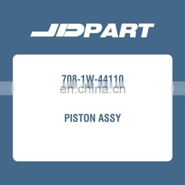DIESEL ENGINE SPARE PART PISTON ASSY 708-1W-44110 FOR EXCAVATOR INDUSTRIAL ENGINE