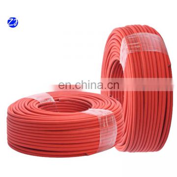 China Insulation Copper pv1 f pv twin core dc wire 6-10mm cable solar cable 2x4 4mm 4 mm2 solar cable
