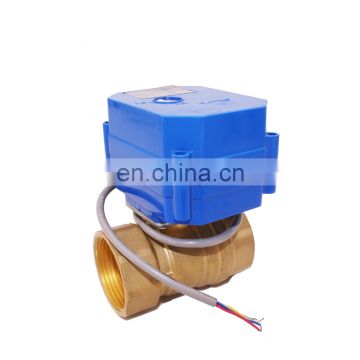 CWX-60P CR04 normally close AC220V DN15 brass female electric smart water valve