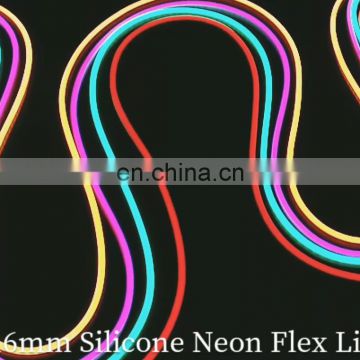 TopviewThick Silicone LED Flexible DMX Adressable RGB 120V Neon Strips Light 24v rgb led neon flex