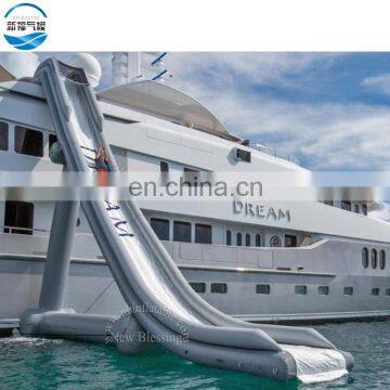 Yacht Used Inflatable Screamer Water Park Slide ,Inflatable Yacht inflatable waterslide