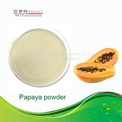 Natural papaya powder is used for baking, ice cream, yogurt, cake and other health and nutritional products and solid drinks