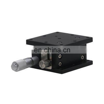 LZ60 60*60mm Z Axis Manual Displacement Platform Linear Stage Adjustable Sliding Table