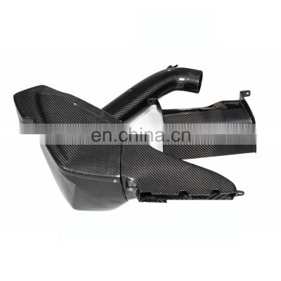 Manufacturer of custom Made Dry Carbon Fiber Air Intake Kit For AUDI A6 A6L A7 C7 3.0T EA837
