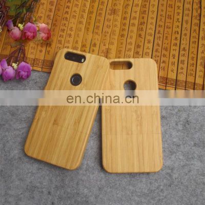 blank wood phone case bamboo for Huawei Honor 8