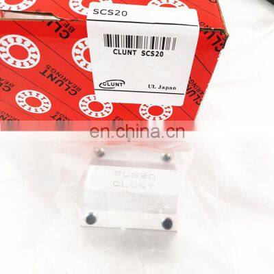 Japan quality SCS20 bearing SCS20 linear block bearing SCS20 in stock