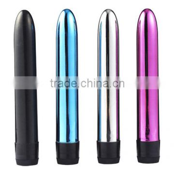 2016 Hot selling 7 inch vibrator bullet Female sex product polish long vibrating anal vibrator