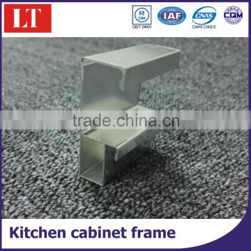 Aluminum frame for cabinet, door and window