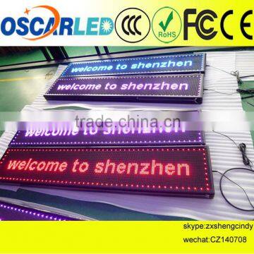 red amber white purple green white p10 led programming sign display