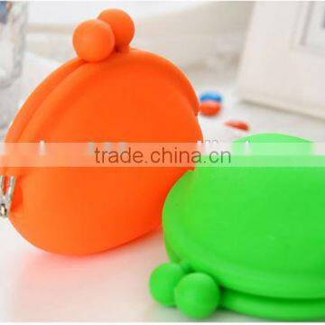 fancy cheap candy printed silicone rubber coin wallet and silicone cosmetic