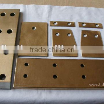 Bi-metal Side Gliding Plate for Tyre Mould