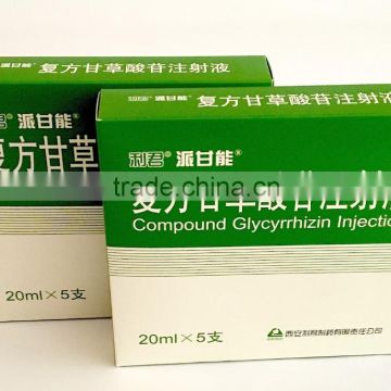Environmentally-friendly quality paper box for medicine packaging
