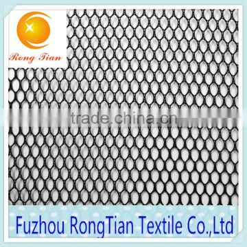 high quantity 100 polyeser low elastic yarn dyed starry mesh fabric for clothing