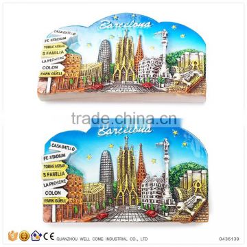 Barcelona Fridge Magnet City World Promotional Gifts