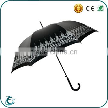 2016 new style customize outdoor uv straight sun umbrella