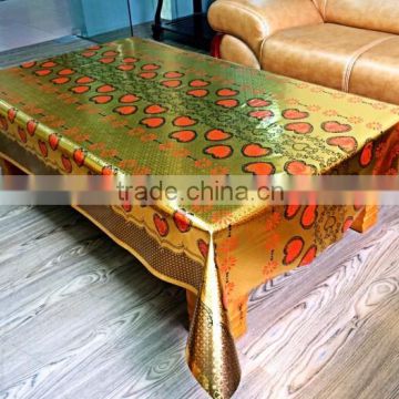 plastic tablecloth in rolls, sequin table cloth Guangzhou factory