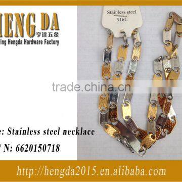 2015 hot sales stainless steel chains for men