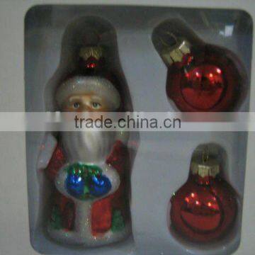 graceful glass doll handicraft decorations for christmas