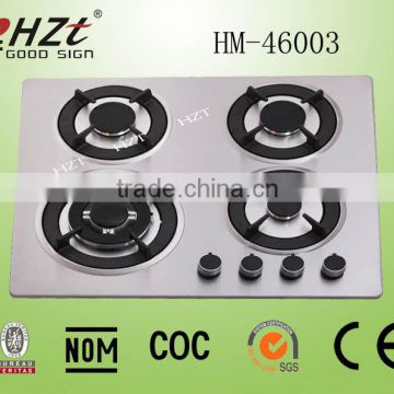 Portable Installation cast iron 4 gas burner /gas stove/gas cooker/gas hob(HM-46003)