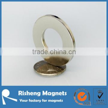 large radially neodymium magnetic ring magnet supplier