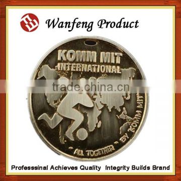 2015 new style antique metal medal for promotion gift