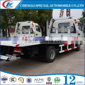 dongfeng Multipurpose Road Wrecker Truck 120hp medium duty recovery truck 4x2 wrecker tow trucks turbocharger tow truck for sale