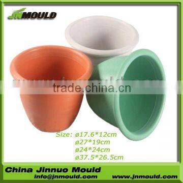 Modern outdoor plastic gardening pot mould