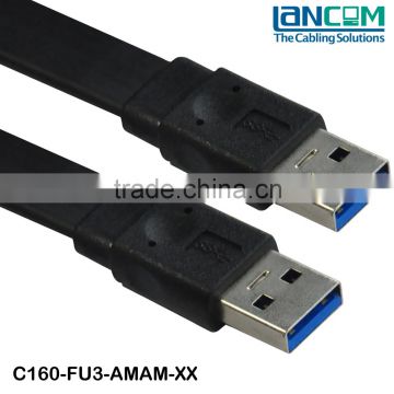 Hot sell 3.0 USB Flat Cable A male to A male usb 3.0 data internal cable
