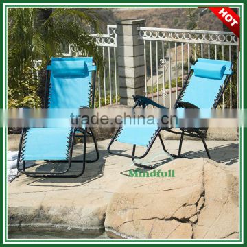 Adjustable Wholesale Portable Garden Folding Sun Lounge Chair With Cup Holder