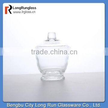 Longrun 2015 new product clear candy dish with a lid