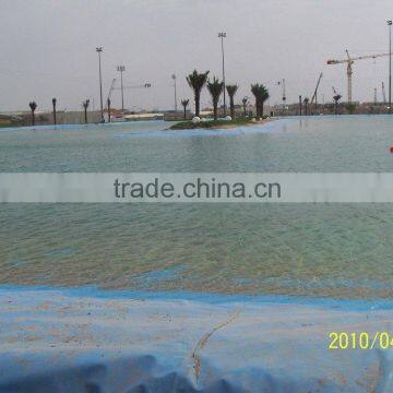 Plastic HDPE liner for pond or garbage dump